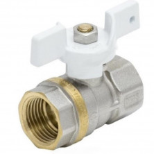 Кран шаровой латунный Aquasfera 1102 Standard 1102-02 Ду 20 Ру 30