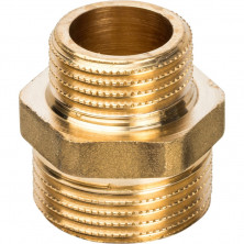 Ниппель переходной Stout SFT-0003-003412 3/4х1/2 дюйма с наружной резьбой