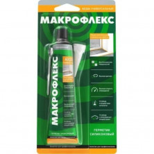 Герметик силиконовый Макрофлекс AX104 универсальный белый 70 мл  