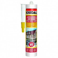 Герметик силиконовый Soudal универсальный бесцветный 280 мл  