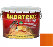 Покрытие алкидное защитно-декоративное для древесины Акватекс Экстра полуглянцевое Орегон 3 л