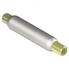 Компенсатор сильфонный осевой Hortum DEK multilayer 0440020-050/Ф Ду 20 Ру 16 с алюминиевым кожухом и внутренним экраном под приварку
