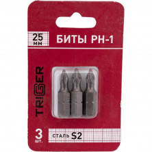 Бита Trigger Профи 84961 PH-1 25 мм 3 шт