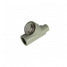 Фильтр PP-R сетчатый серый внутр/наруж пайка Дн 32х45гр VALFEX 10142032Г