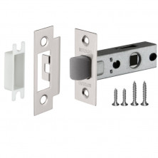 Защелка врезная Fuaro Plastic P12-45-25 33595 SN матовый никель