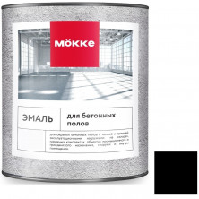 Эмаль акриловая для бетонных полов Mокке 11324 черная 2,7 кг