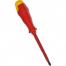 Отвертка Biber 85597 Диэлектрик PH 2х100 мм