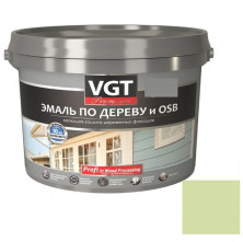 Эмаль по дереву VGT Профи светло-оливковая 10 кг