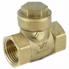 Обратный клапан Aquasfera 3003-01 Ду 15 Ру40 110 С с внутренней резьбой 1/2 дюйма