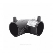 Отвод электросварной ПЭ100 SDR11 Дн 75х45гр Ру16 напорный EUROSTANDARD 2116160075
