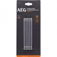 Бита AEG ASDPH21275 4932479509 РН2 127 мм 5 шт