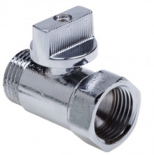 Кран шаровой Aqualink mCr01321 мини с внутренней и наружной резьбой 1/2 дюйма