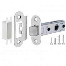 Защелка врезная Fuaro Plastic P12-45-25 36383 CP хром