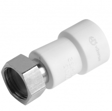 Муфта с накидной гайкой PP-R Aqualink 03603 20 мм 1/2 дюйма