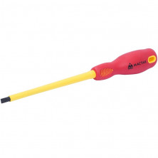 Отвертка шлицевая диэлектрическая Мастак 040-65150EH Slotted 6,5х150 мм