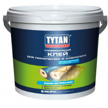 Клей универсальный Tytan Professional  для линолеума и ковролина белый 4 кг