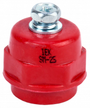 Изолятор силовой IEK SM25 M6 с болтом YIS11-25-06-B