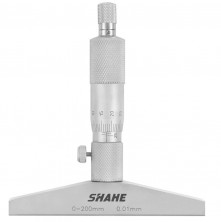 Глубиномер микрометрический Shahe 1121589 ГМ-200 0,01 мм