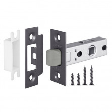 Защелка врезная Fuaro Plastic P12-45-25 37513 GR графит