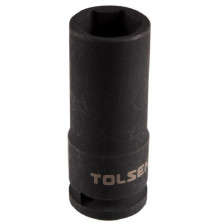 Головка торцевая ударная глубокая Tolsen TT18266 шестигранная 1/2 дюйма 16 мм