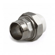 Муфта PP-R комбинированная разъемная серая НР Дн 32х1/2" VALFEX 10156215Г