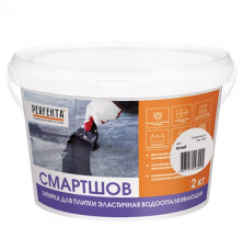 Затирка цементная для швов Perfekta Смартшов белый 2 кг
