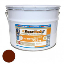 Грунтовка DecoTech Professional ГФ-021 00-00012519 красно-коричневая 2,8 кг