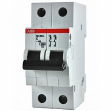 Автоматический выключатель ABB SH202L 2P 4.5кА 63А С