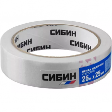 Лента малярная Cибин 12111-25_z01 креповая 25 мм 25 м  