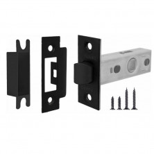 Защелка врезная Fuaro Plastic P12-45-25 42357 BL черный