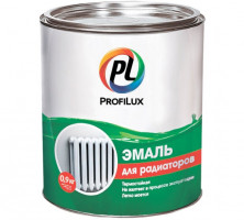 Эмаль ProfiLux для радиаторов на алкидной основе  0,9 кг