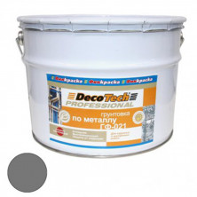 Грунтовка DecoTech Professional ГФ-021 00-00012522 серая 0,9 кг