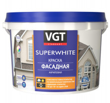 Краска фасадная VGT ВД-АК-1180 база В 1,7 л/2,5 кг