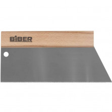 Шпатель для клея Biber 35272 с деревянной ручкой тип S3 250 мм