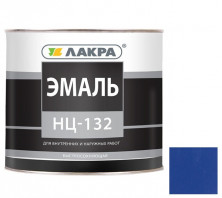 Эмаль Лакра НЦ-132 глянцевая синяя 1,7 кг