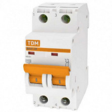 Автоматический выключатель TDM ВА47-29 SQ0206-0096 С 2P 32 A