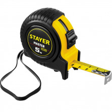 Рулетка в ударостойком обрезиненном корпусе Stayer Master 34025-05_z01 5 м х 19 мм