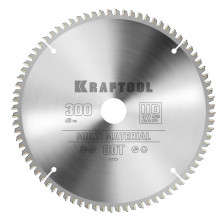 Диск пильный по алюминию Kraftool Multi Material 36953-300-30 80Т 300х30 мм