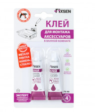 Клей для монтажа аксессуаров Fixsen FX-90 12 гр