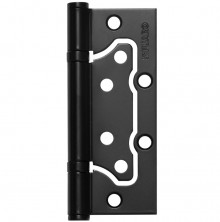 Петля универсальная Fuaro IN4300W 48207 300-2BB без врезки BL черная матовая  