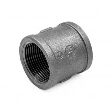 Муфта прямая чугун Ду 20 (3/4") ВР Fittex PLUS