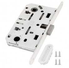 Замок межкомнатный AGB Mediana Polaris WC B06102 белый  