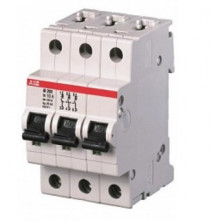 Автоматический выключатель ABB SH203L C63 3 полюса 63А 4,5кА