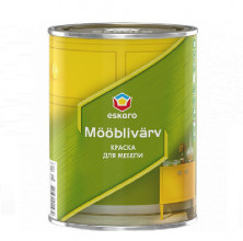 Краска для мебели Eskaro Mooblivarv База A 0,9 л