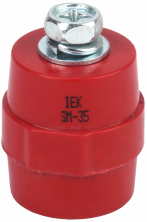 Изолятор силовой IEK SM35 М8 с болтом YIS11-35-10-B