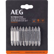 Бита AEG ASDPH24510 4932479515 РН2 45 мм 10 шт