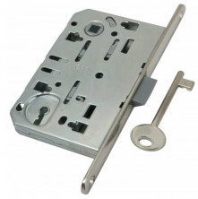Замок межкомнатный AGB Mediana Evolution B01101.50.06 никель
