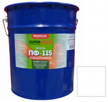 Эмаль Profilux Superprice ПФ-115 глянцевая белая 20 кг