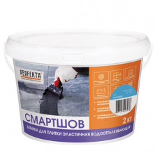 Затирка цементная для швов Perfekta Смартшов голубой 2 кг