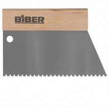 Шпатель для клея Biber 35282 зубчатый тип B6 180 мм